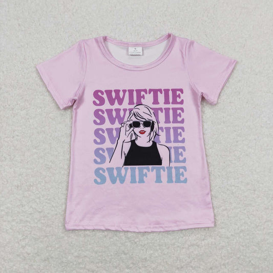 pink swiftie girl t shirt