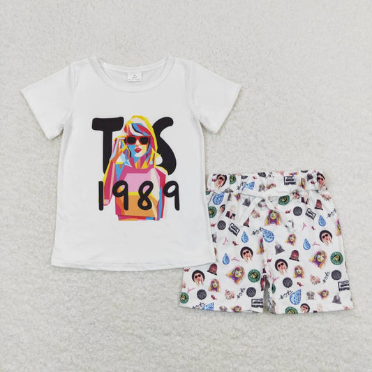 1989 taylor swift shorts set girls outfit