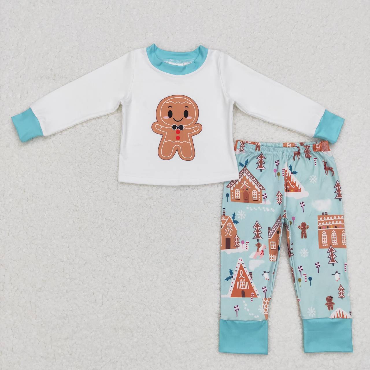 gingerbread pajama boys christmas pajama