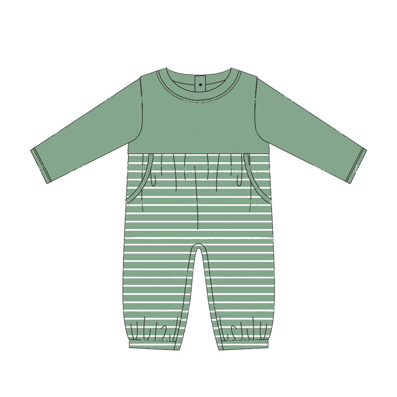 Pre order   baby boy fall romper