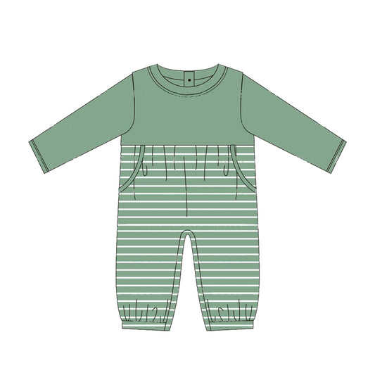 Pre order   baby boy fall romper