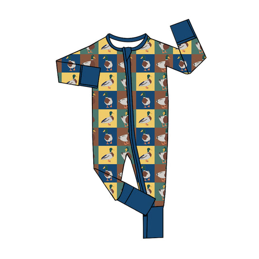 Pre order duck zip sleeper baby clothes