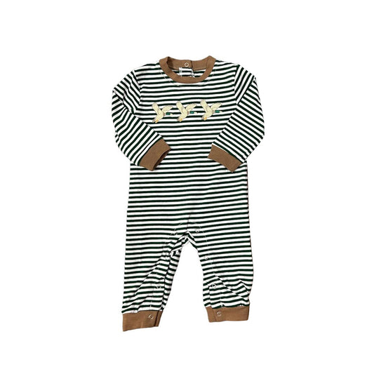 Pre order   baby boy duck romper