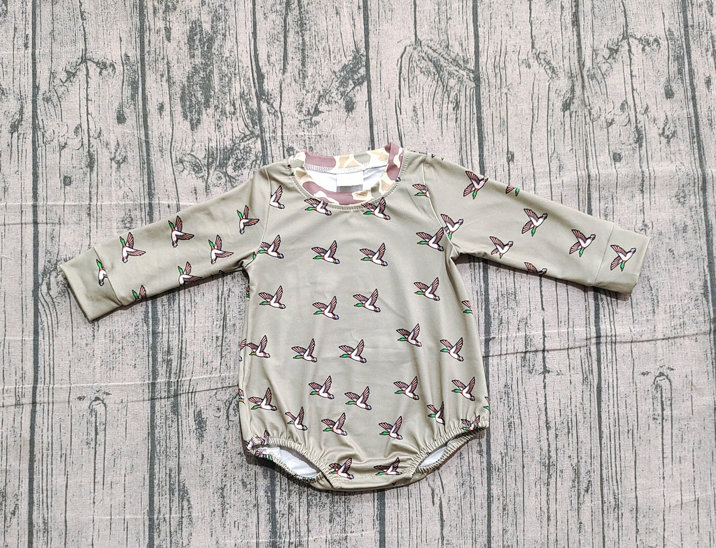 Pre order baby boy mallard bubble