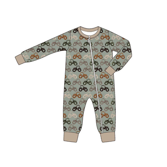 Pre order baby boy long sleeve zip sleeper pajama