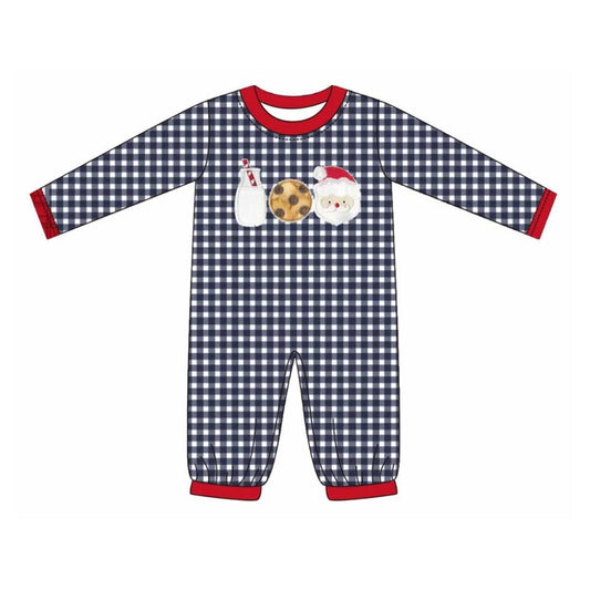Pre order christmas baby boy rompers