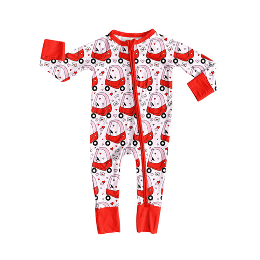 Pre order valentine's day baby girl sleeper