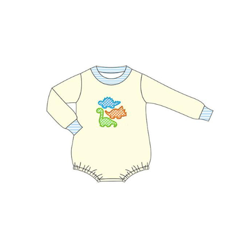 Pre order dinosaur boy romper