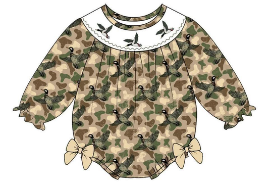 Pre order camo duck bubble