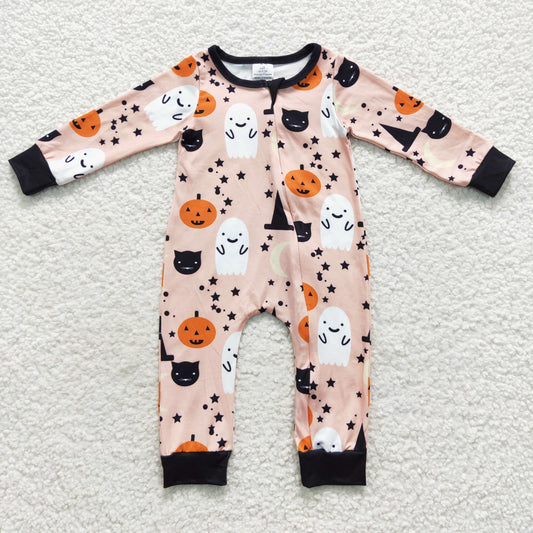Toddler baby boy halloween sleeper holiday kids clothing