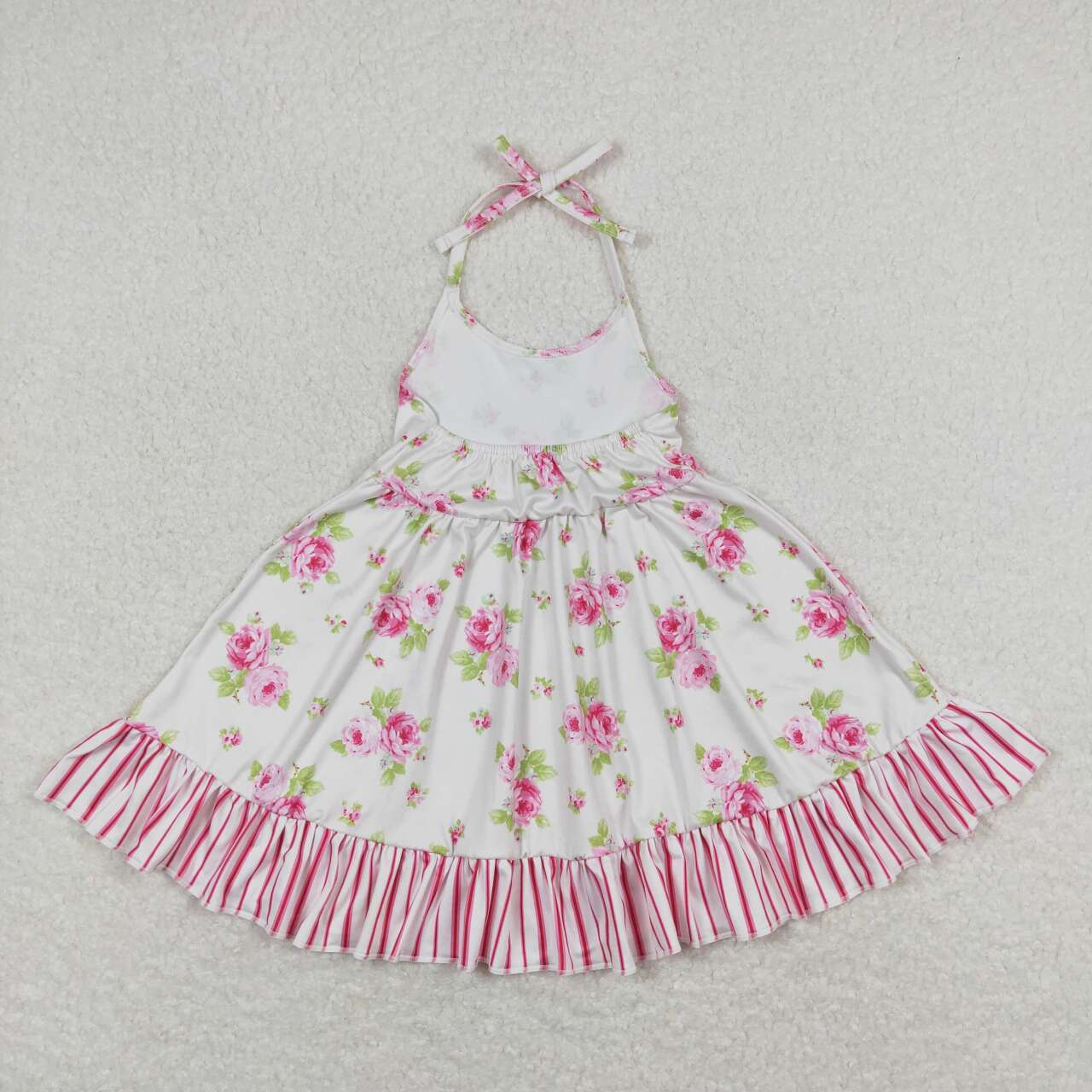 wholesale kids clothing girls daisy flower halt twirl dress