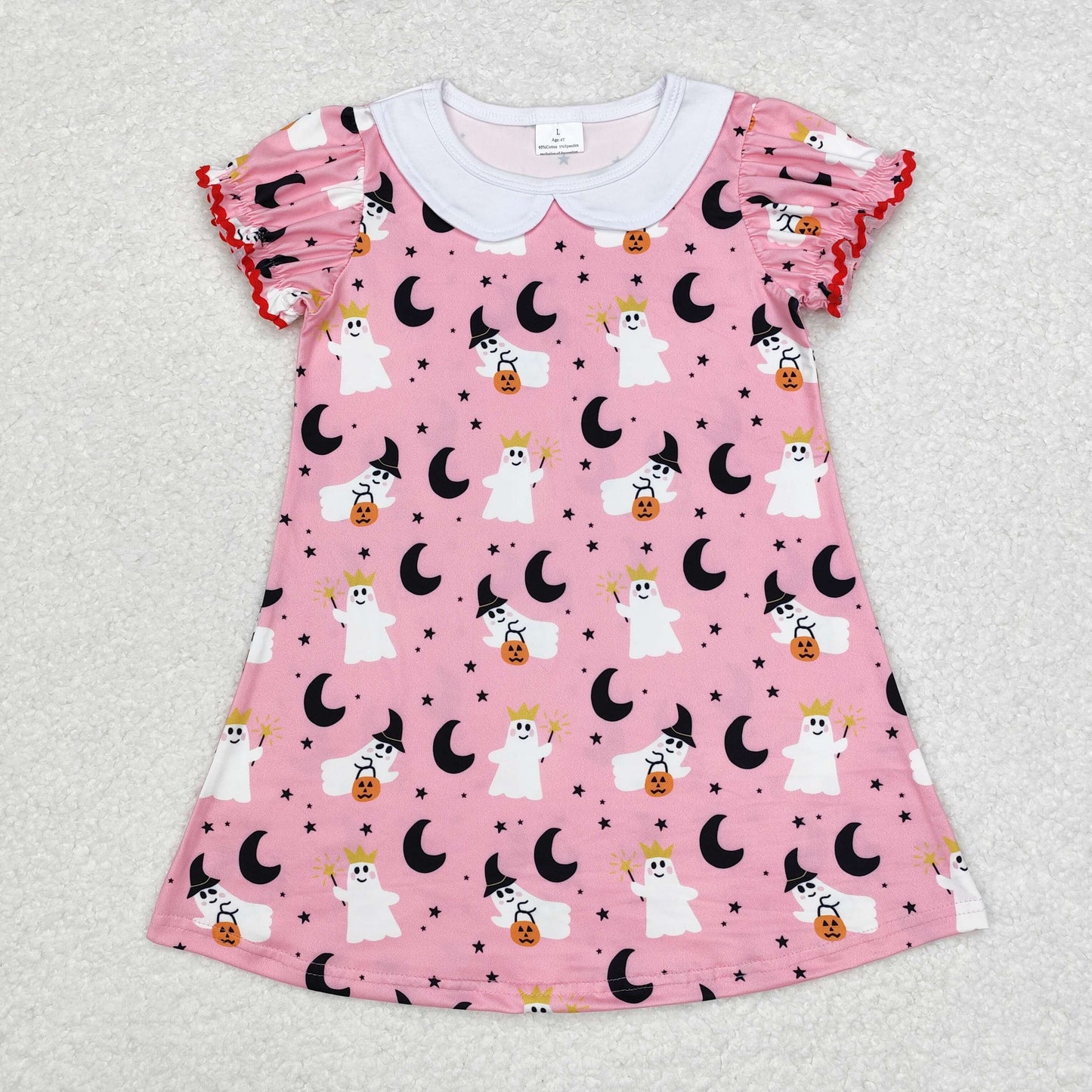 spooky halloween dress pink