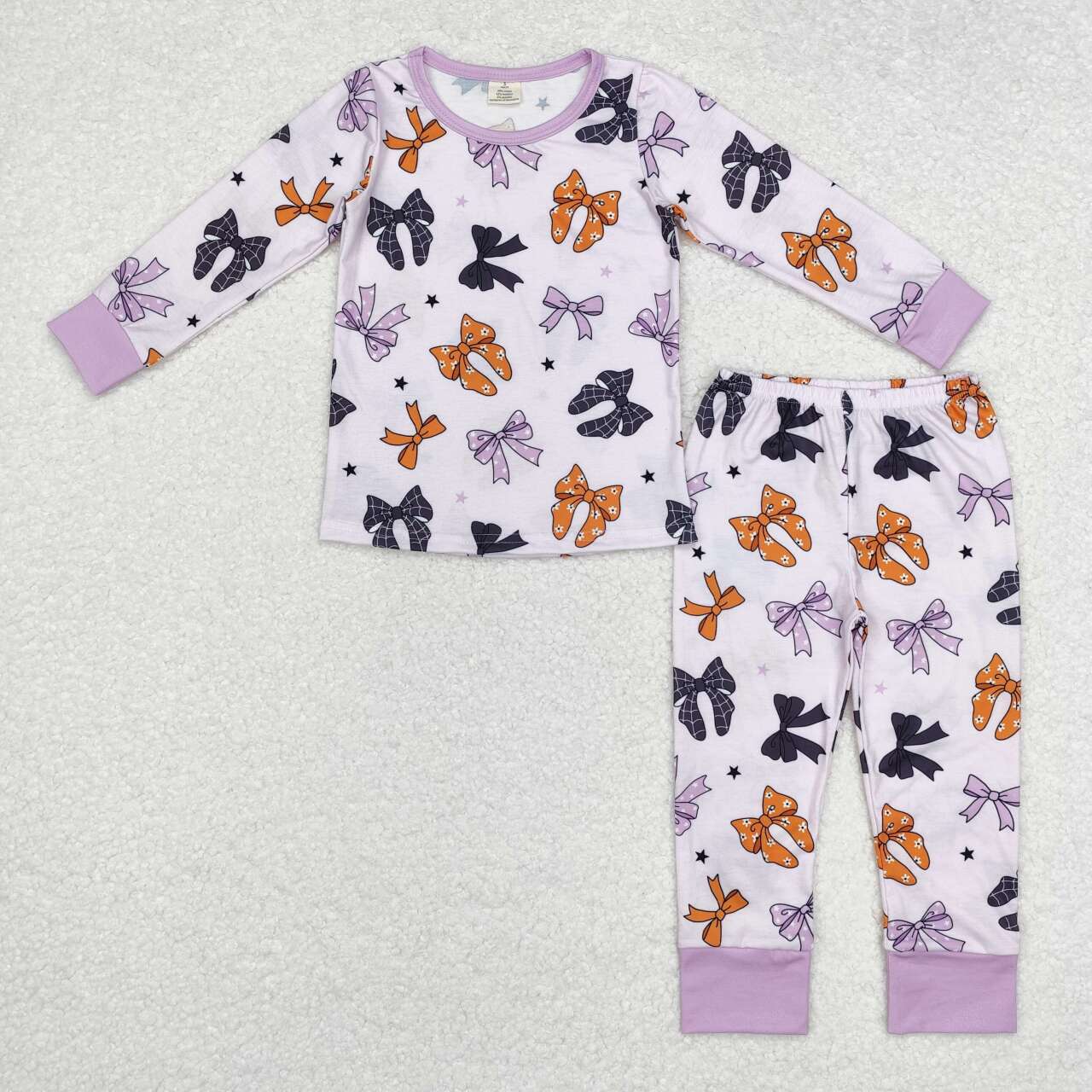 coquette Halloween bamboo pajama set