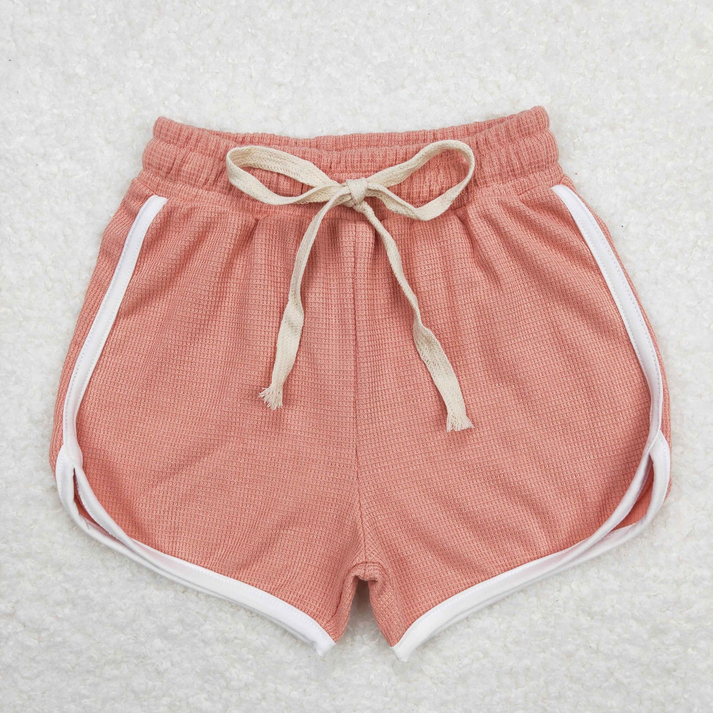 echt mulberry shorts solid coral