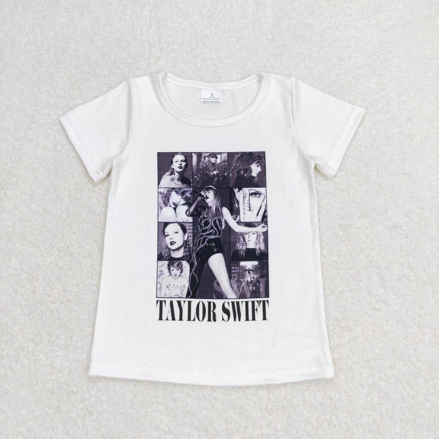 taylor swift girl white tee