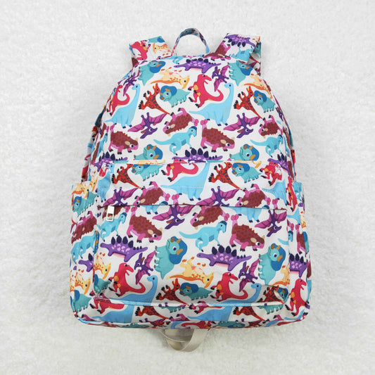 colorful dinosaur animal backpack