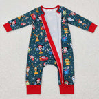 Christmas cartoon zip sleeper