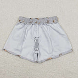 duck print boy swim suit trunks