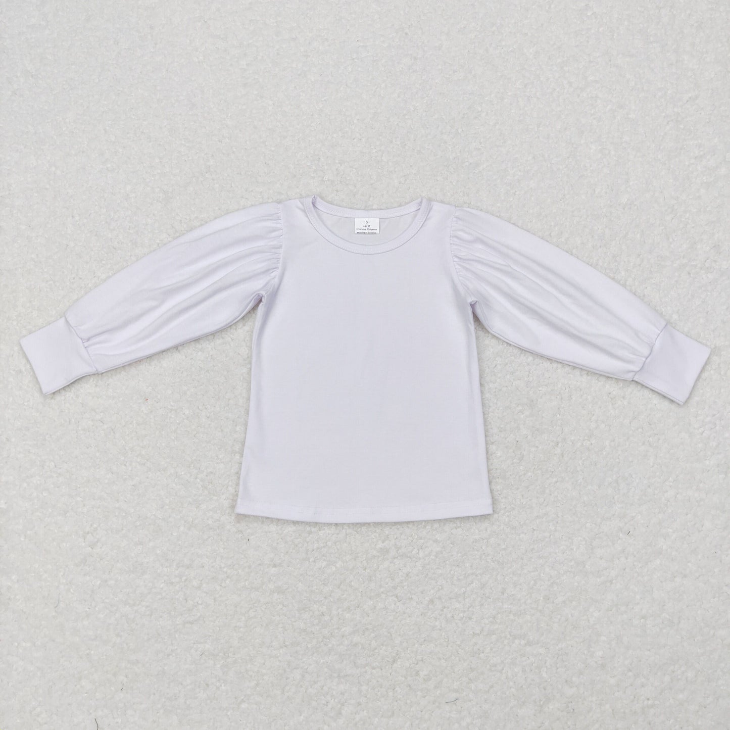 Girl Cotton White Shirt