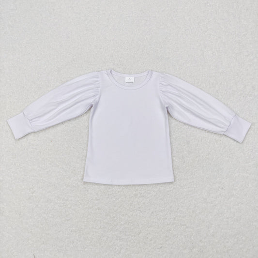 Girl Cotton White Shirt