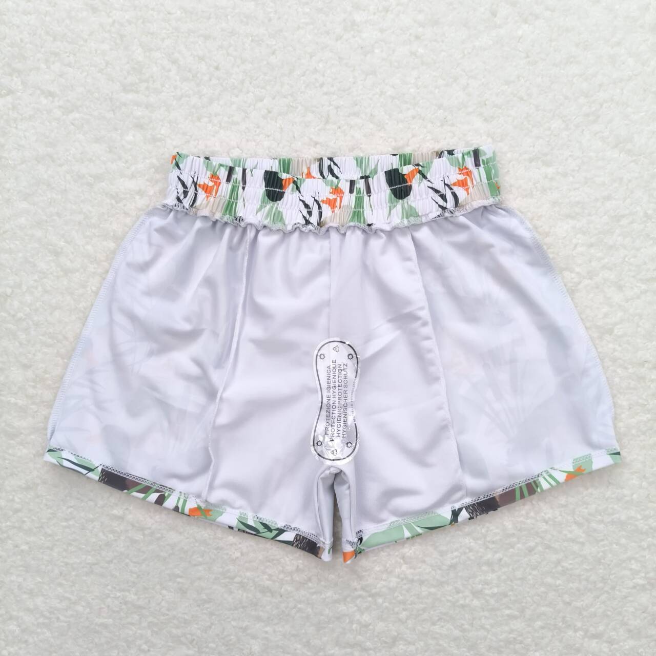 duck print boy trunks kids swimsuit