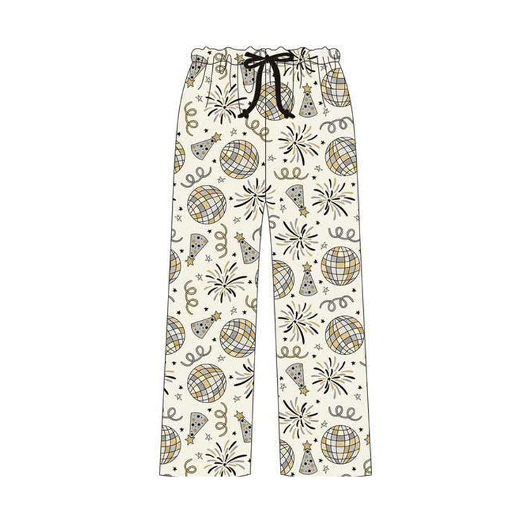 pre order New Year Disco Adult Woman Straight Pants