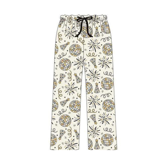 pre order New Year Disco Adult Woman Straight Pants