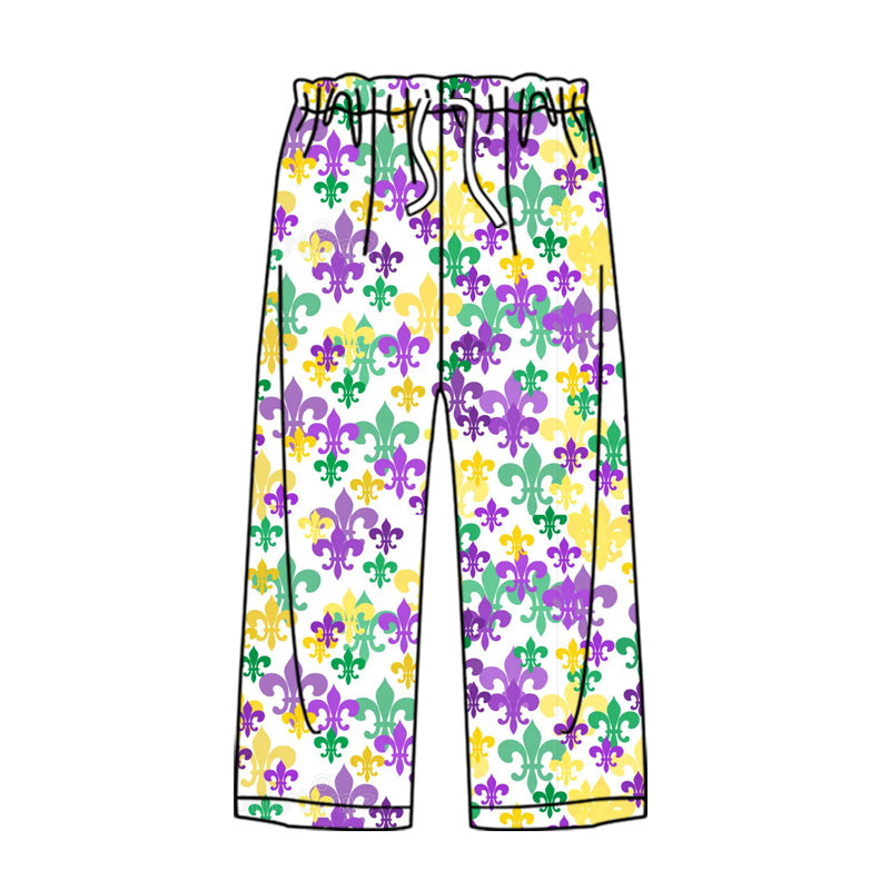 pre order mardi gras adult women pants
