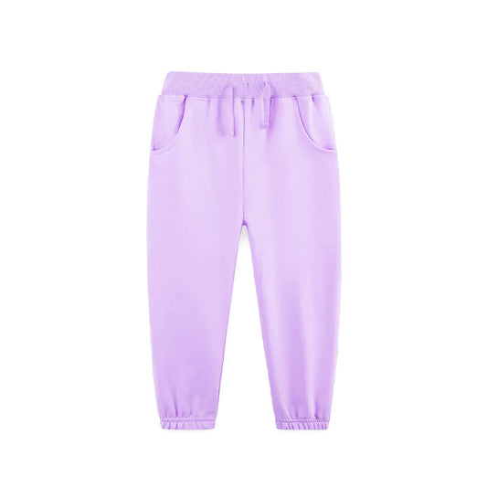 pre order solid color baby girl pants
