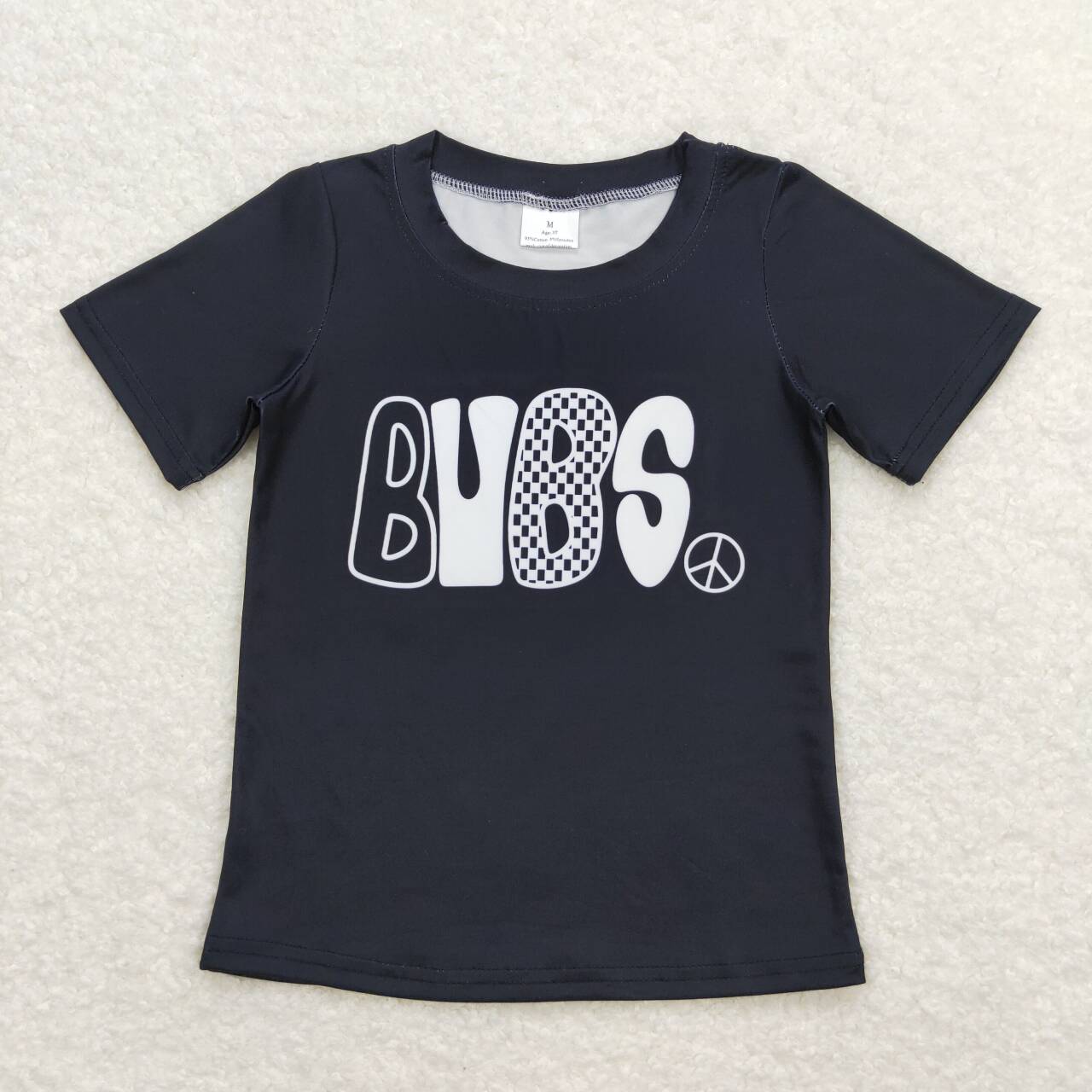 bubs black tee kids t shirt