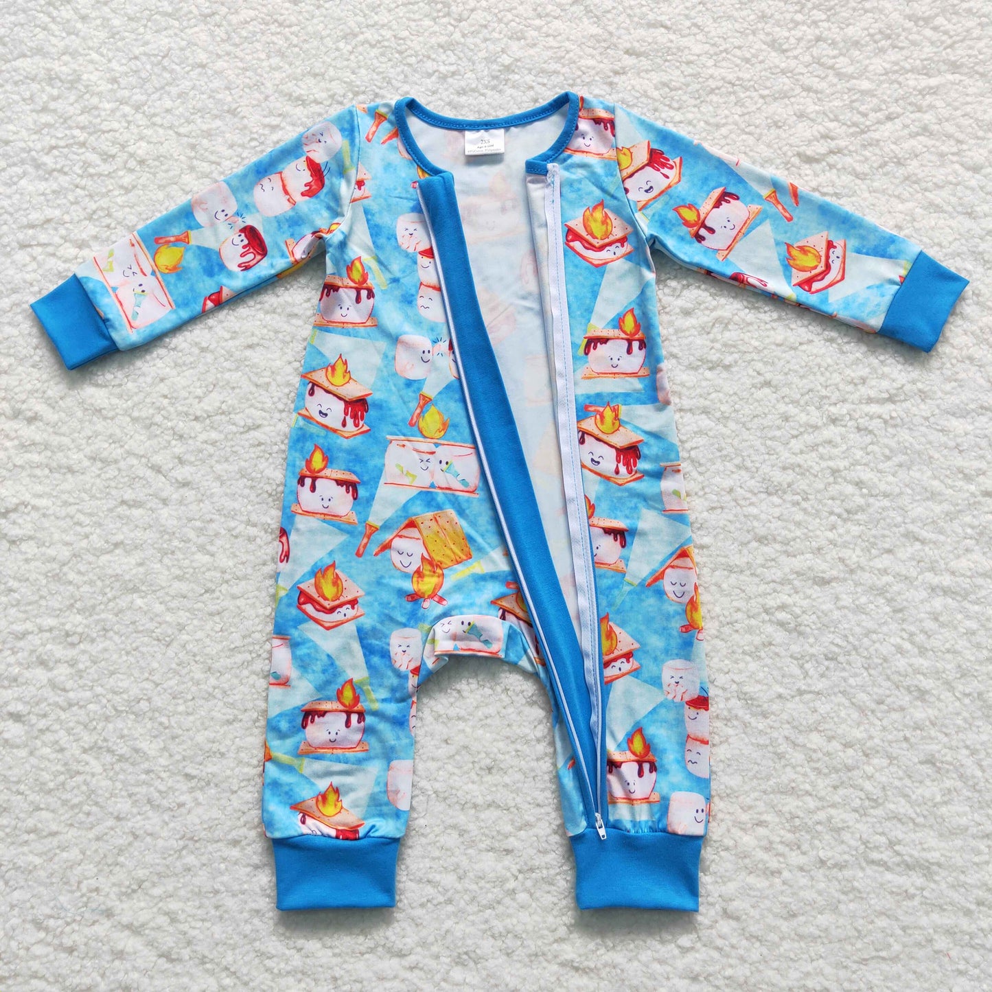 camp cake infant boy sleeper