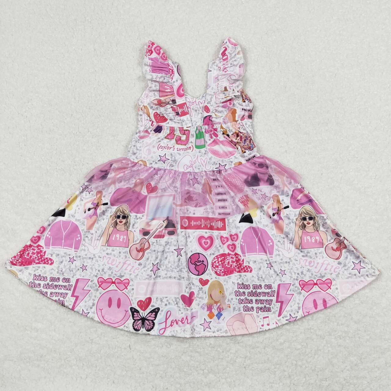 taylor swift twirly dress kids clothing