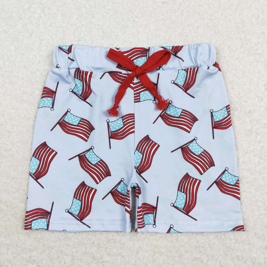 USA flag boy patriotic shorts