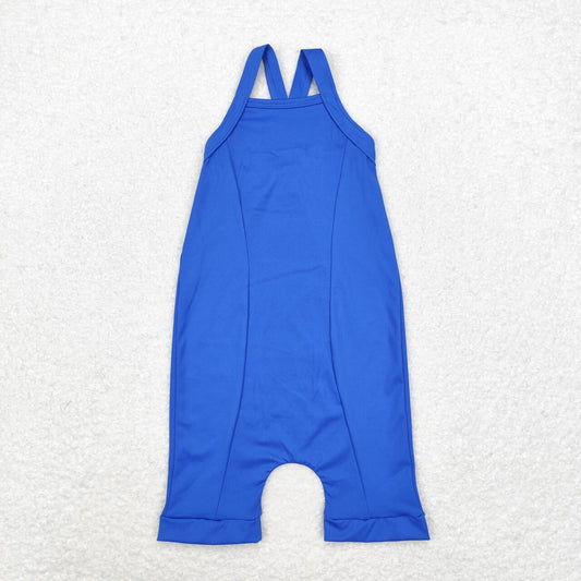 royal blue one piece activewear