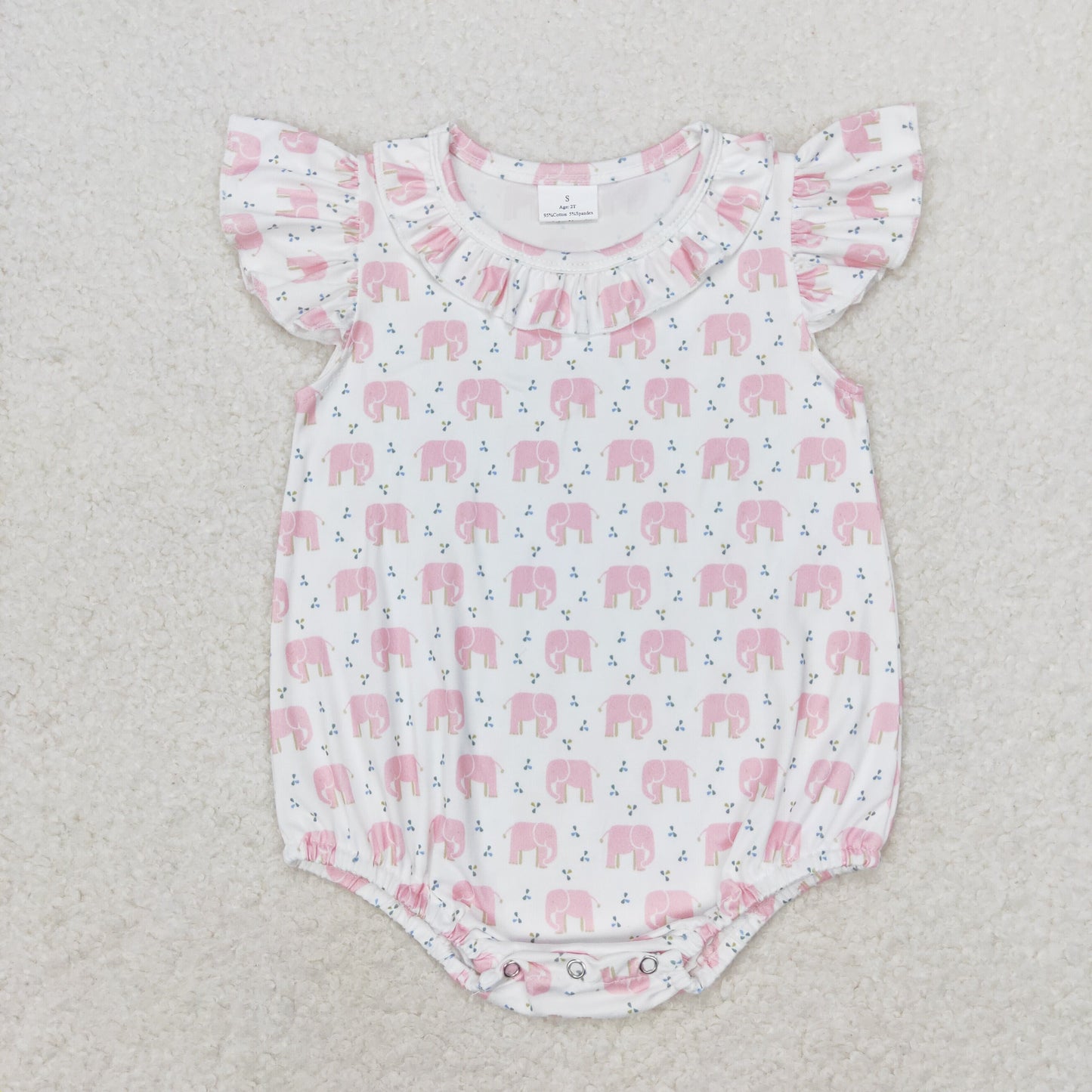 pin elephant bubble baby girl clothes