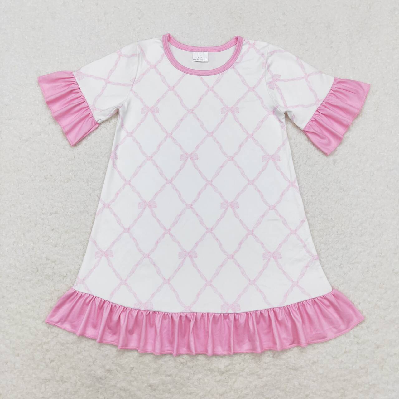 pink bow nightdress