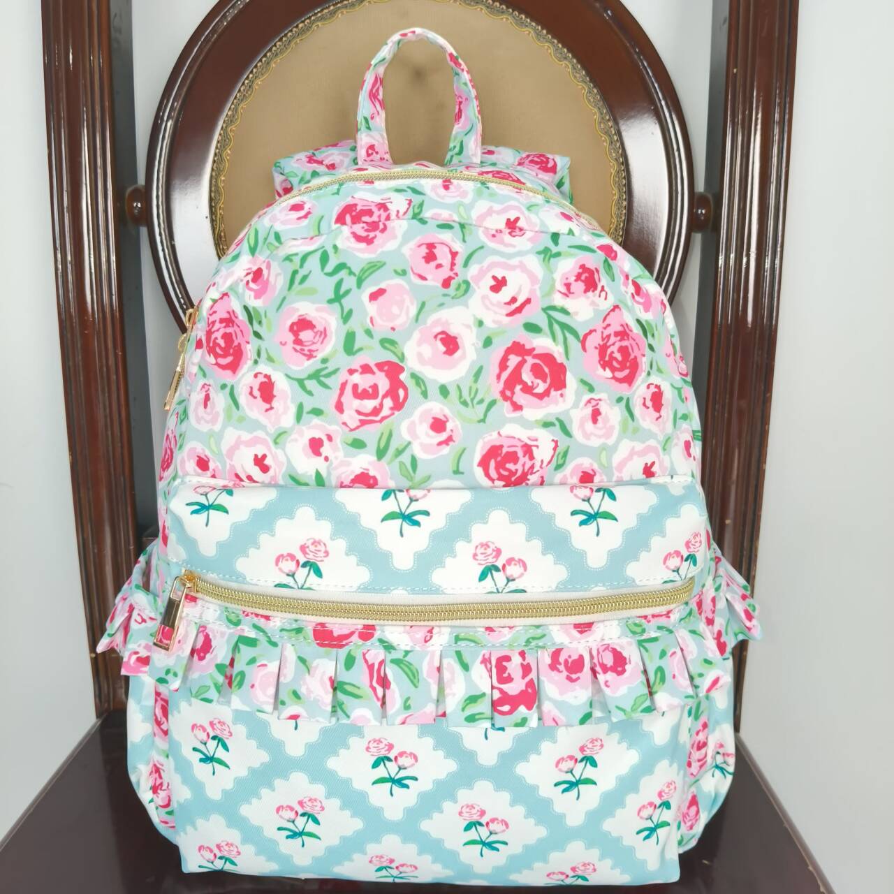 floral bag kids backpack