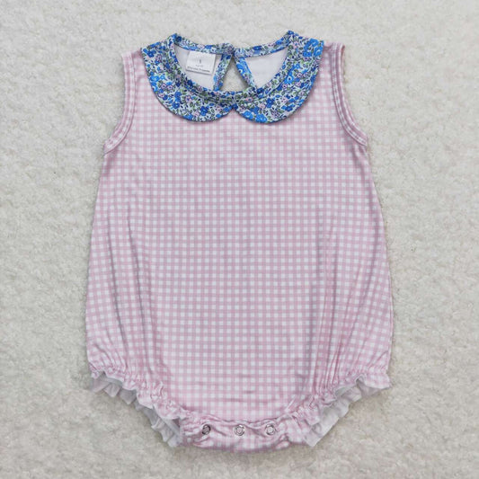 pink gingham bodysuit infant clothing