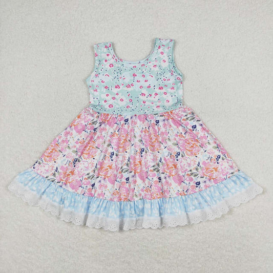 pretty flower twirl dress girl summer dresses