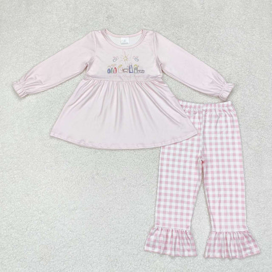 kids nativity pink outfit