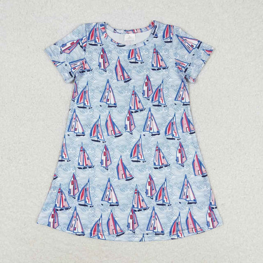sailboat t-shirt dress
