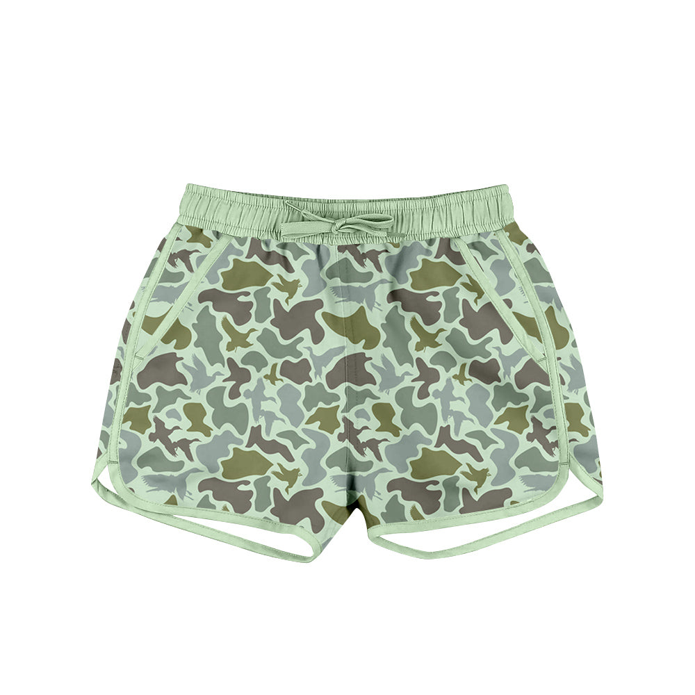 Pre order camo trunk kids swimsuit