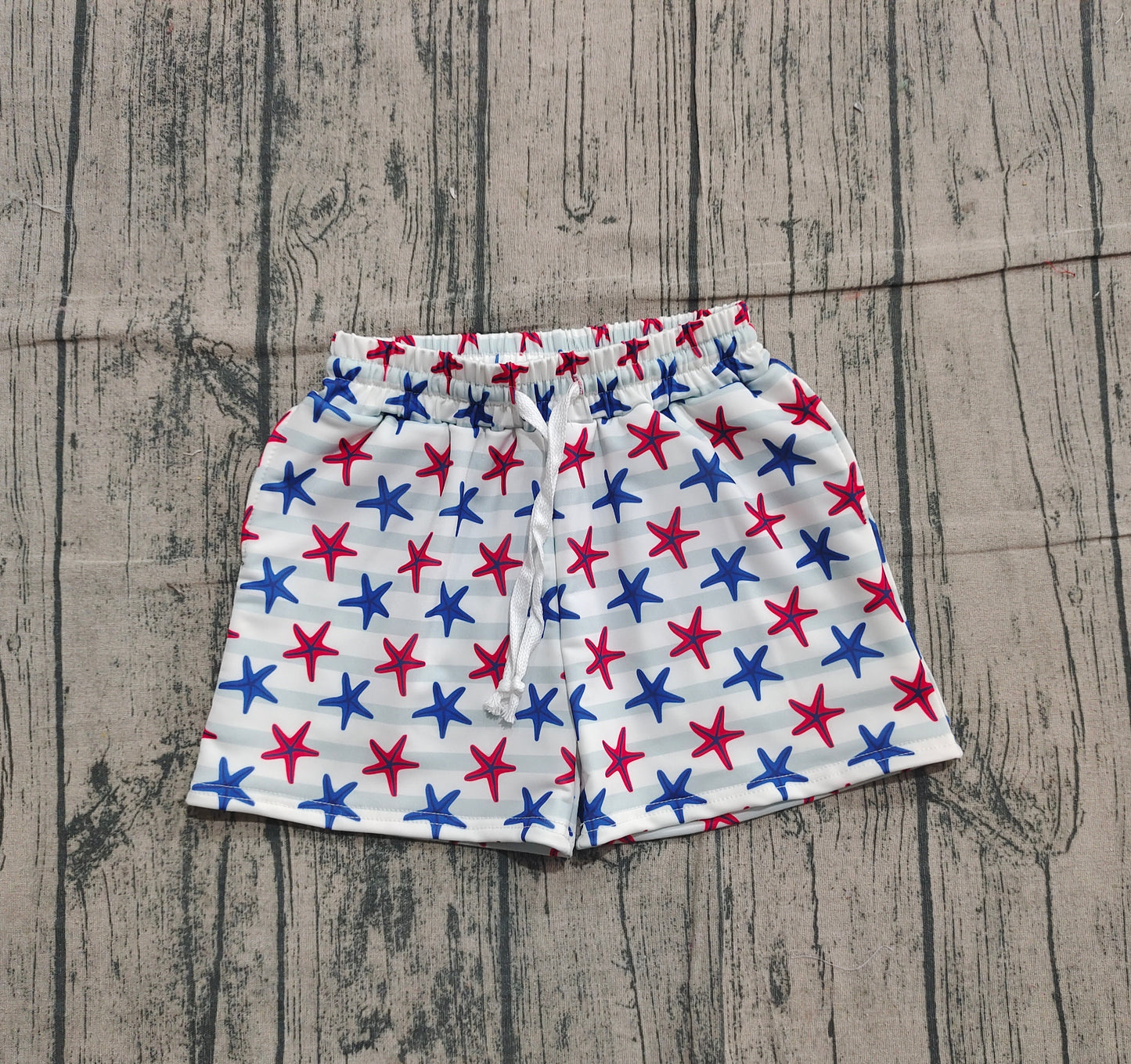 Pre order starfish trunks boy swimsuit