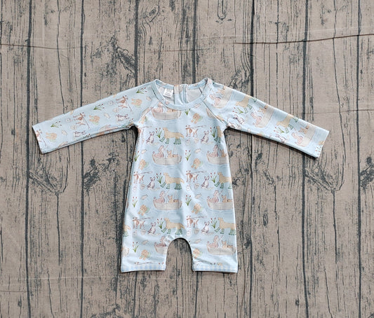 Pre order gone fishing long sleeved boy swimsuit