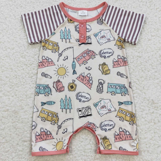 cute raglan romper beautiful adventure