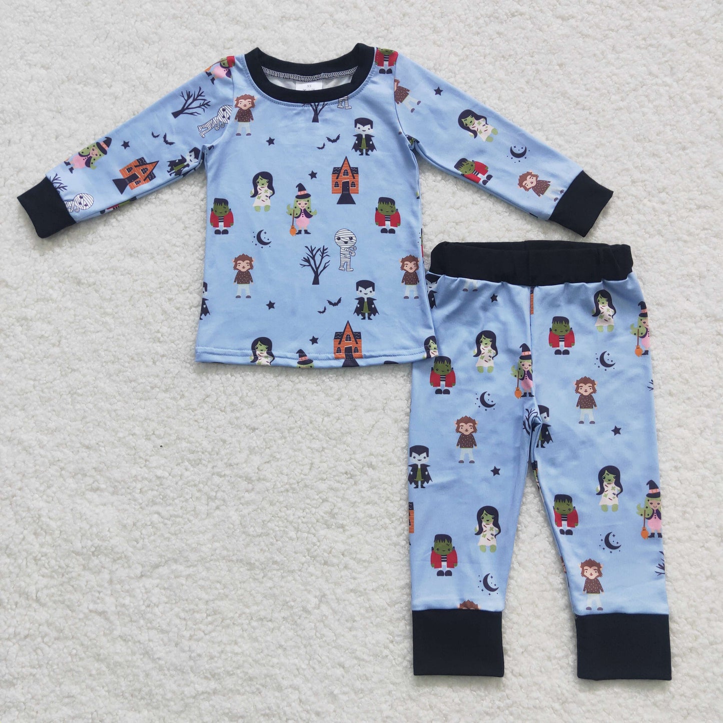 Little boy halloween pajama