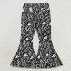 black cactus denim flare bottom jeans western girls clothes
