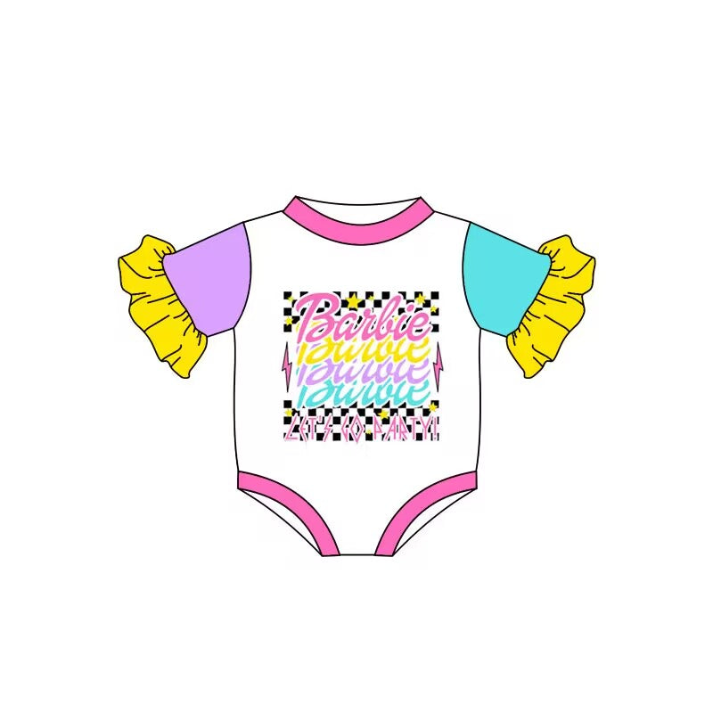 Pre order infant barbie bodysuit