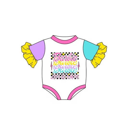 Pre order infant barbie bodysuit