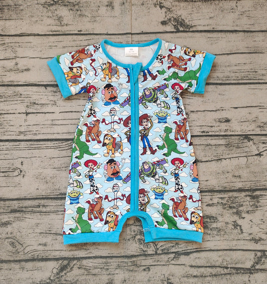 Pre order summer cartoon story print sleeper